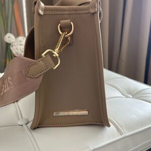Steve Madden Taupe Crossbody Bag